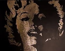 animation glitter painting
