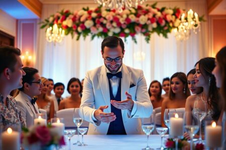 emerveillez vos invites avec magie au mariage nst 1 - - Comment Émerveiller Vos Invités Avec Des Prestation De Magie Et Mentalisme à Votre Mariage ! - Le Magicien de mon Mariage - Animation Mariage Originale