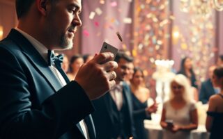 enchant your wedding with fred ericksens magic xmu 1 - - Comment Enchanter Votre Mariage Avec La Magie Close-Up De Fred Ericksen ! - Le Magicien de mon Mariage - Animation Mariage Originale