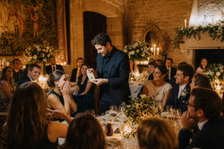 Mentaliste pendant le repas d’un mariage à Bourges